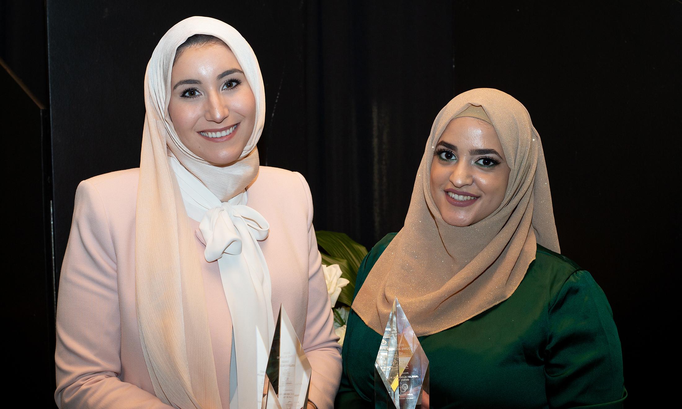 An image of Jamilah Alhashidi and Fatima Fahs